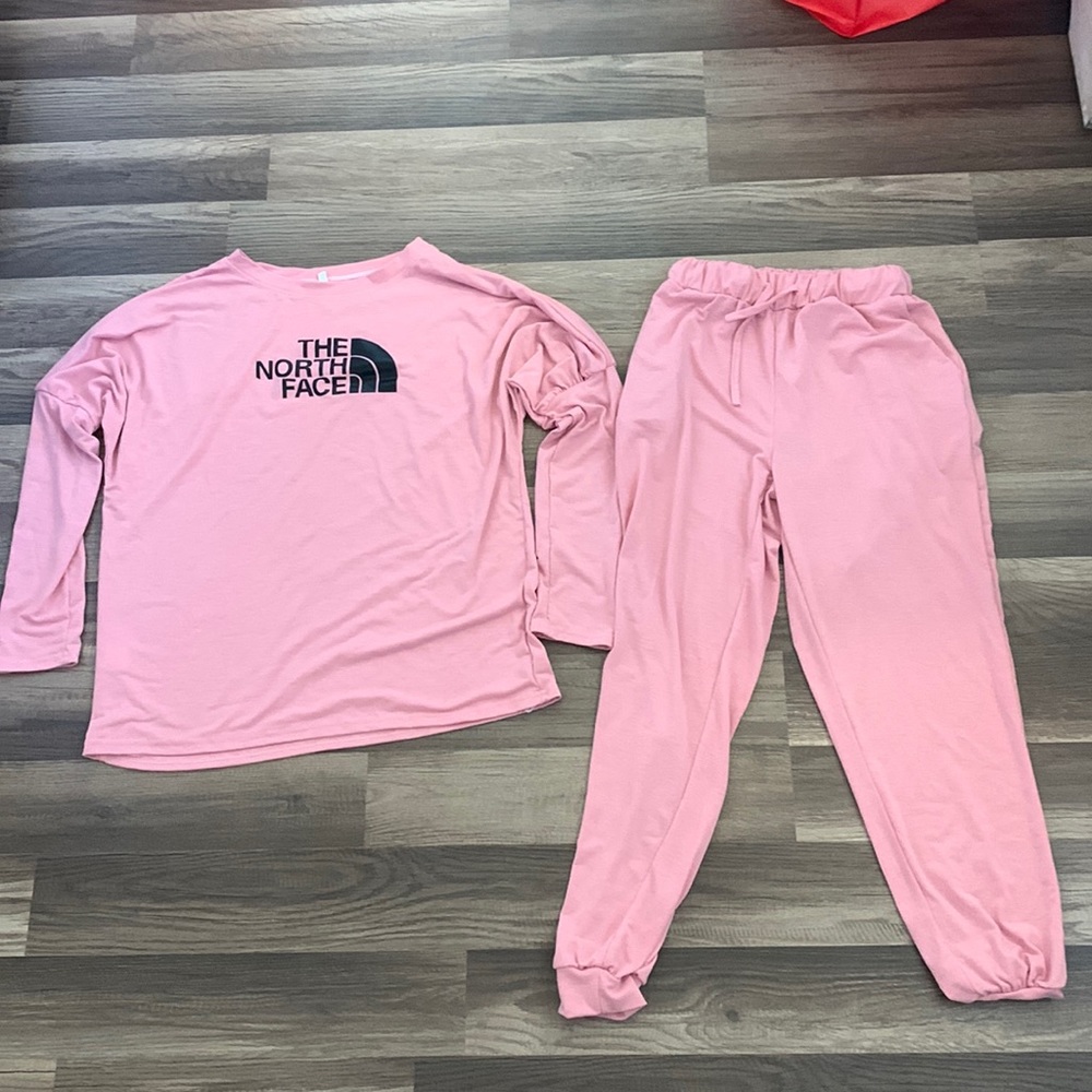 North Face pink set!
